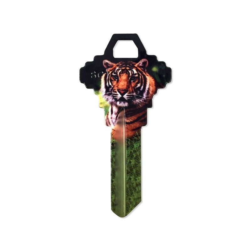 Painting SC1 Keys, Tiger Design, Wholesale SC1 Keys, Bulk Painting SC1 Keys