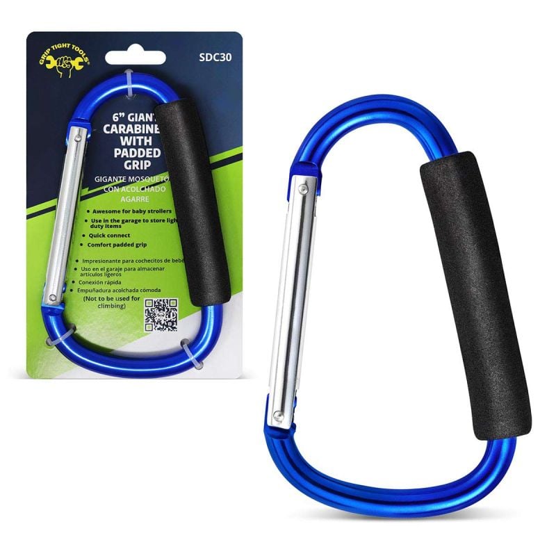 6 in. Giant D-Ring with Padded Grip, by Grip Tight Tools®