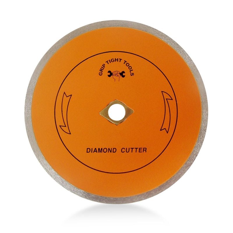 10 In. Classic Continuous Rim, Cutting Diamond Blade, Great Performance, Aggressive Cutting, Orange Color