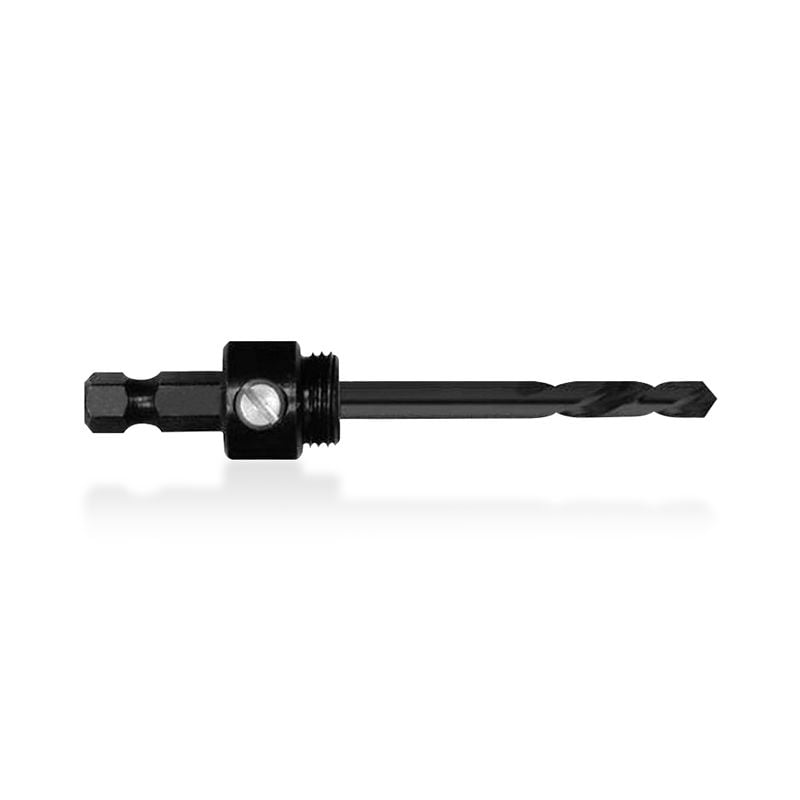 Hex Shank Mandrel, 1-1/4″ To 4″, Pilot Drill, Blu-Mol, Black Color