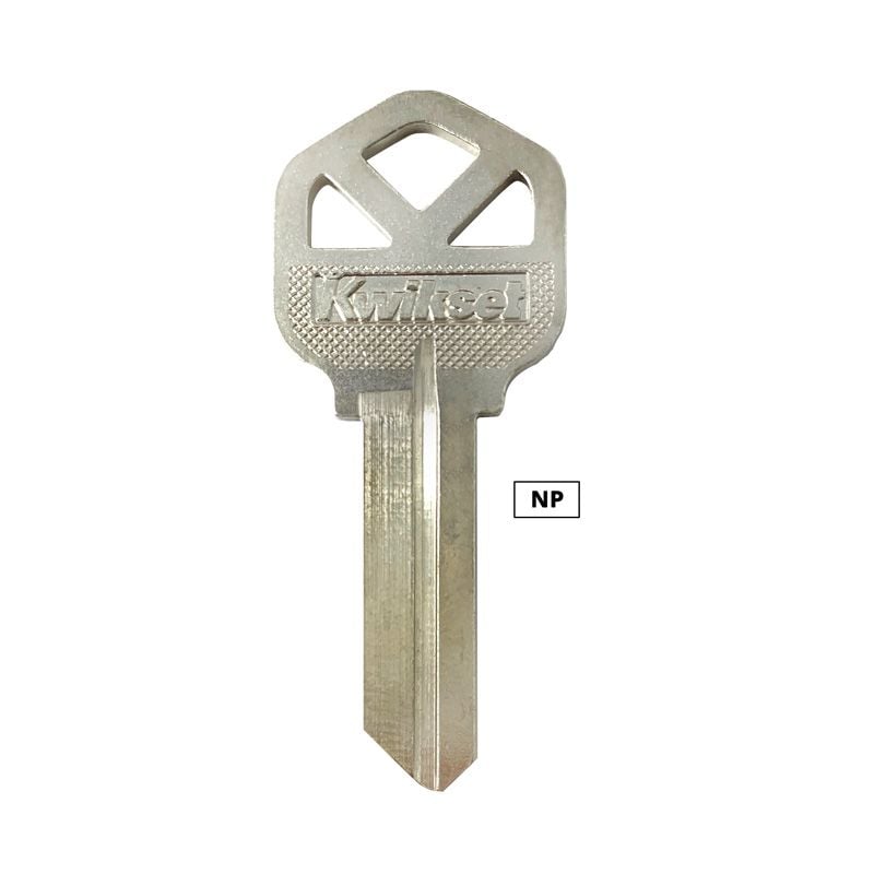 Nickel Plated KW1 Key Blanks - Box of 100