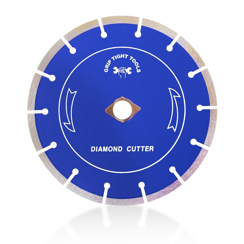 4 In. Premium Segment Cut Diamond Blade, Cutting Diamond Blade, Highest Performance, Aggressive Cutting, Blue Color