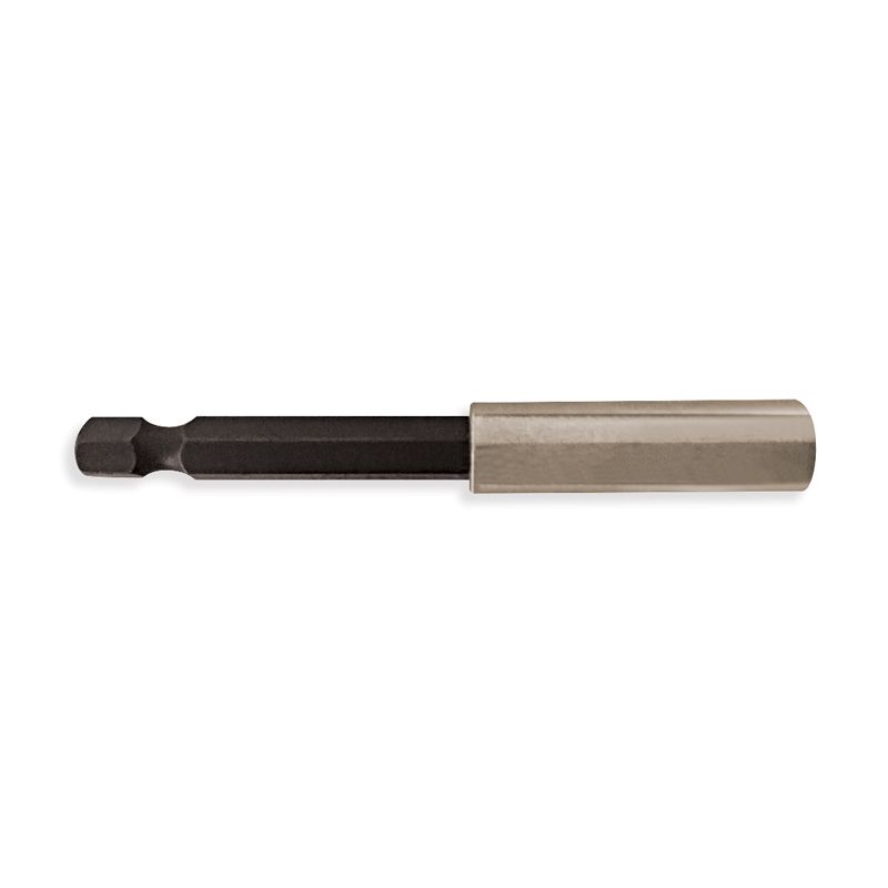 3-Inch Magnetic Bit Tip Holder, Solid Stainless Steel, Two-Piece Design, 1/4" Shank, Depth Setting Bit