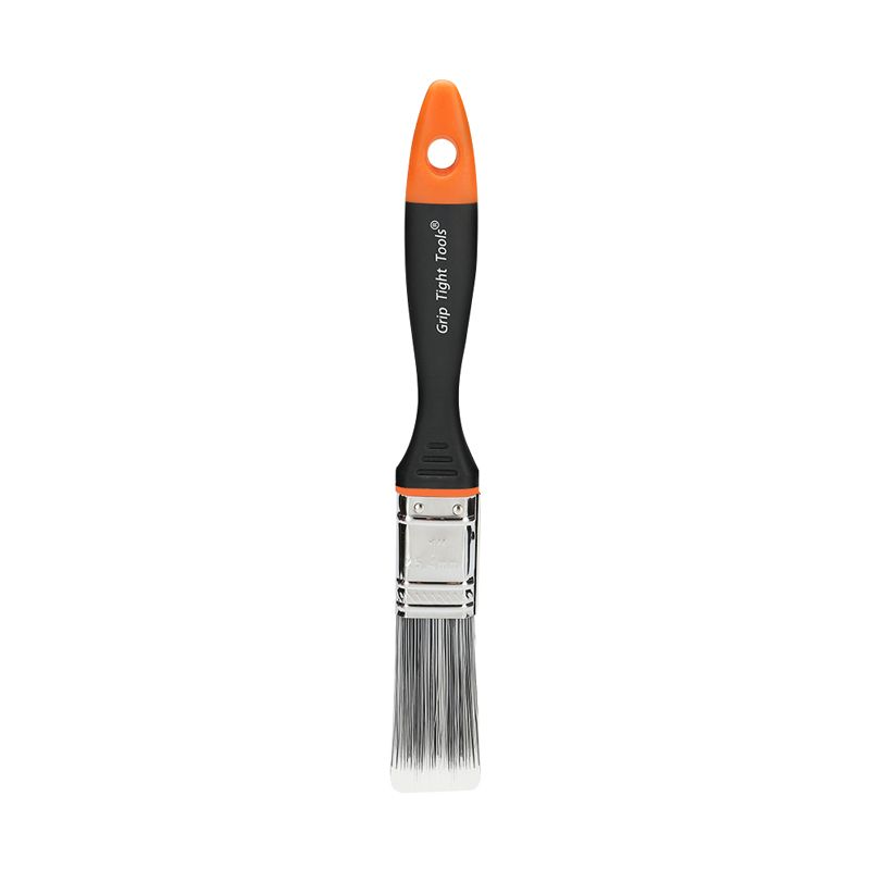 1" Professional Paint Brush, 1" Orange Plus Paint Brush, Washable Paint Brush
