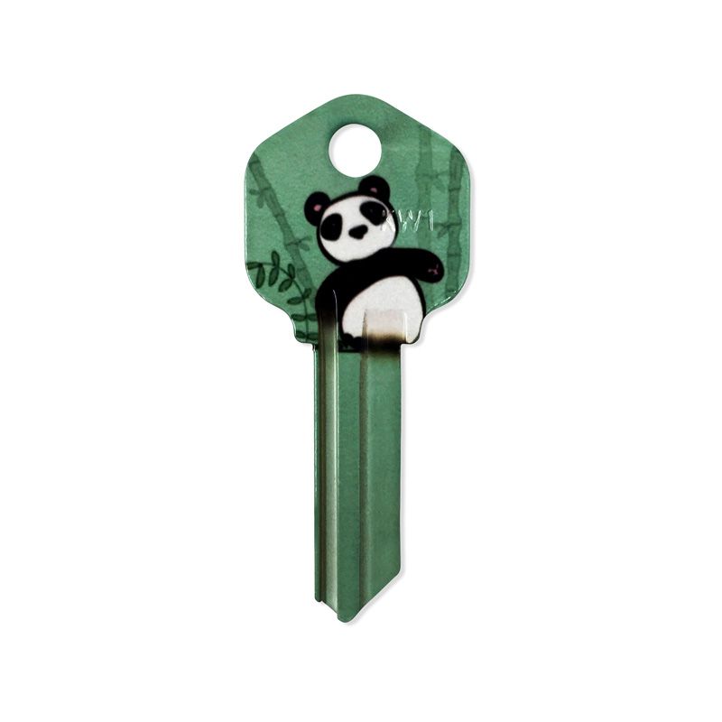 Painting KW1 Keys, Panda Design, Wholesale KW1 Keys, Bulk Painting KW1 Keys