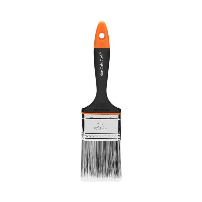 2.5" Professional Paint Brush, 2.5" Orange Plus Paint Brush, Washable Paint Brush