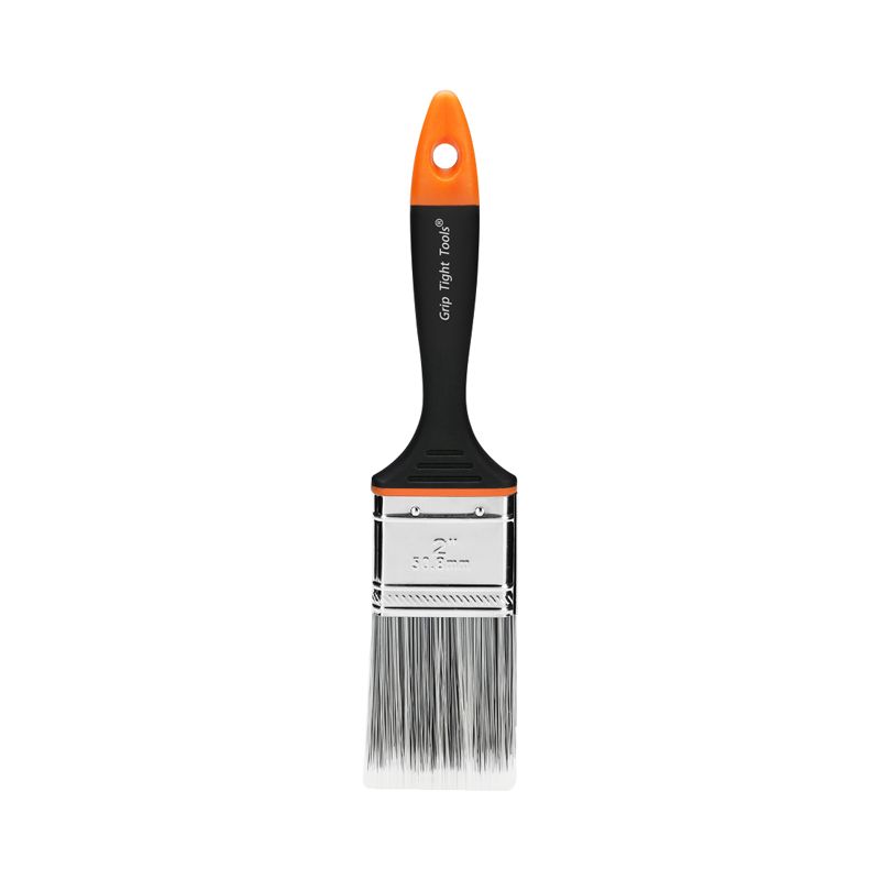 2" Professional Paint Brush, 2" Orange Plus Paint Brush, Washable Paint Brush