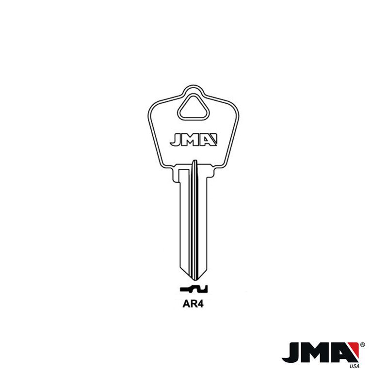 250 Keys AR4 Brass Key Blanks, Wholesale AR4 Key Blanks, JMA AR4 Key