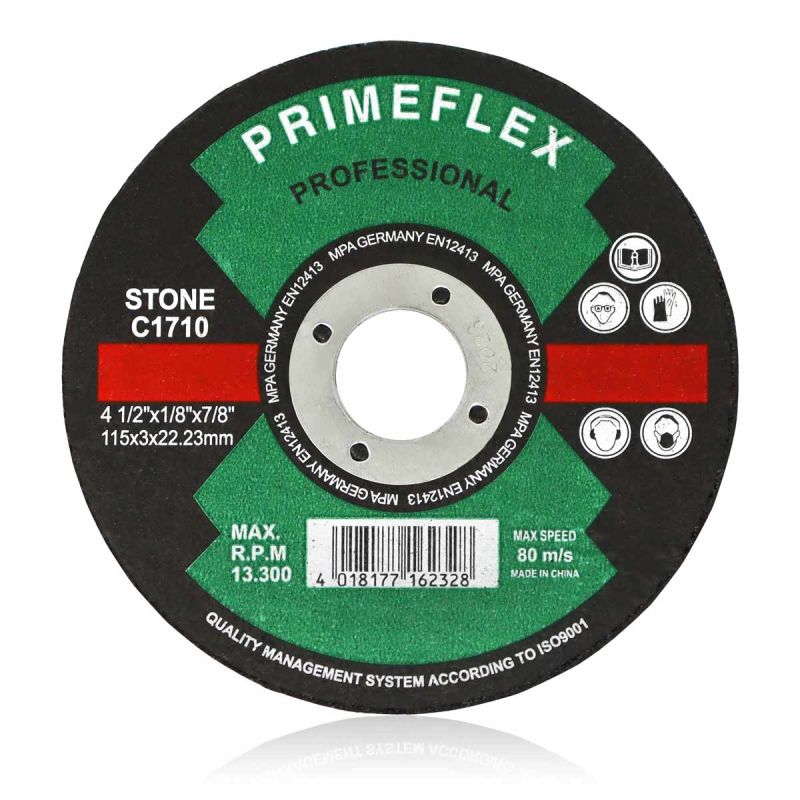 4-1/2 In. Professional Concrete Cutting Wheel 4" X 1/8" X 5/8", Professional Masonry Cutting Abrasive Stone Blade, Primeflex Professional
