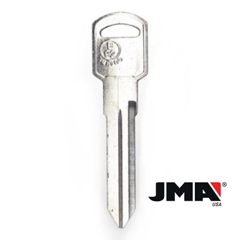 GM Mechanical Key Blank, JMA, B92, P1109, Pontiac Mechanical Key Blank