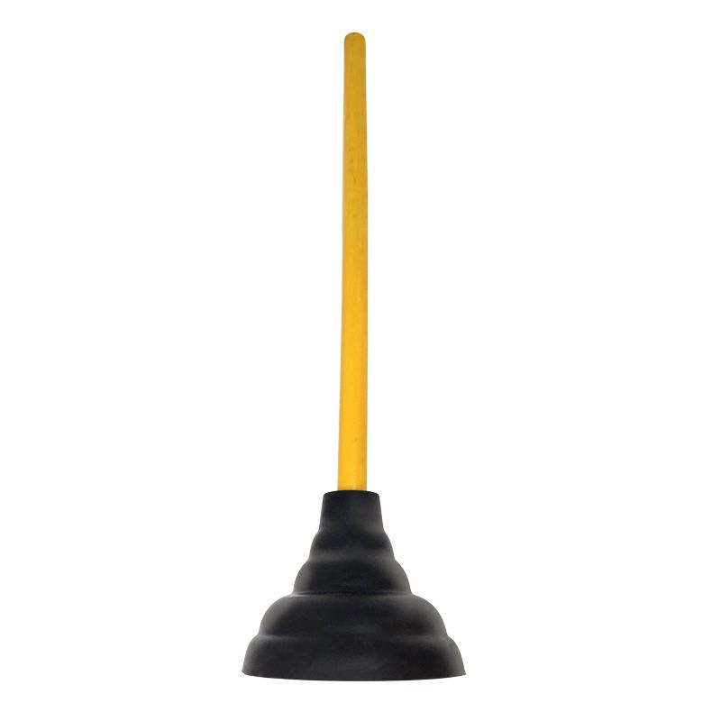 5 3/4" Heavy Duty Toilet Plunger with 21" Handle, by Plumb Tech®