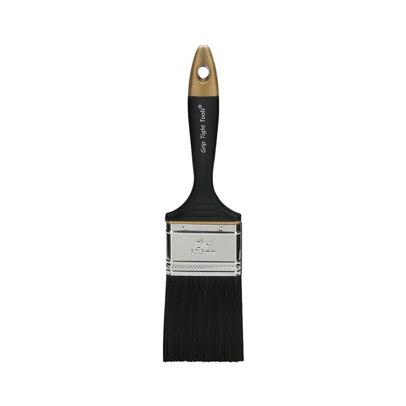 2.5" Premium Gold Paint Brush, 2.5" Premium Paint Brush, Washable Paint Brush