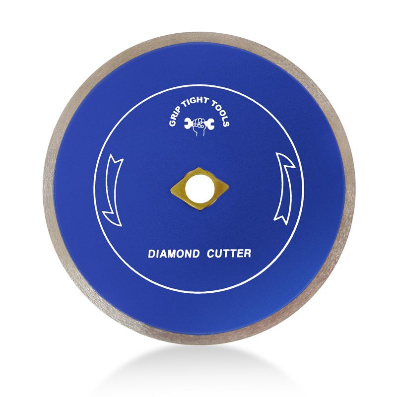7 In. Premium Continuous Rim Tile, Cutting Diamond Blade, Highest Performance, Aggressive Cutting, Blue Color