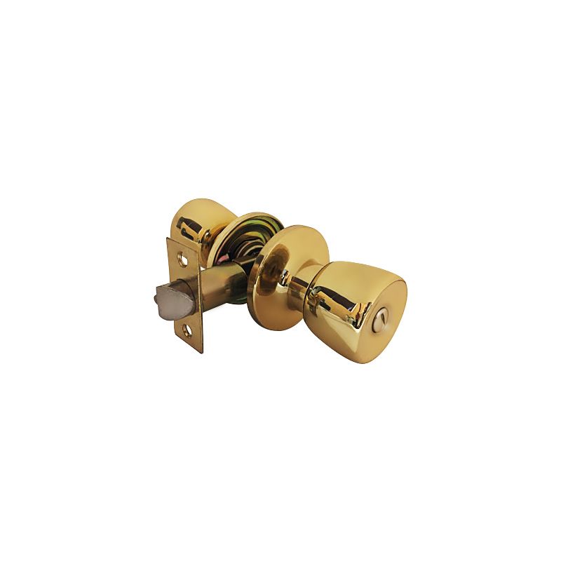 Solid Brass Tubular Privacy Door Knob