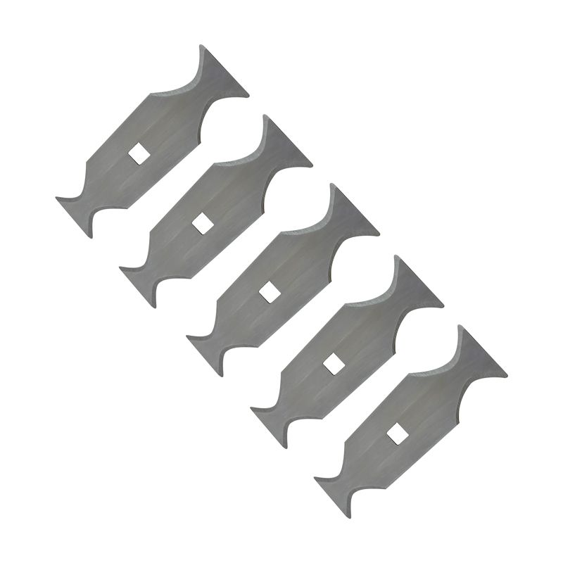 Professional Roofers Knife Spare Blades, 5 Replacement Blades, SK-5 Grade Blade