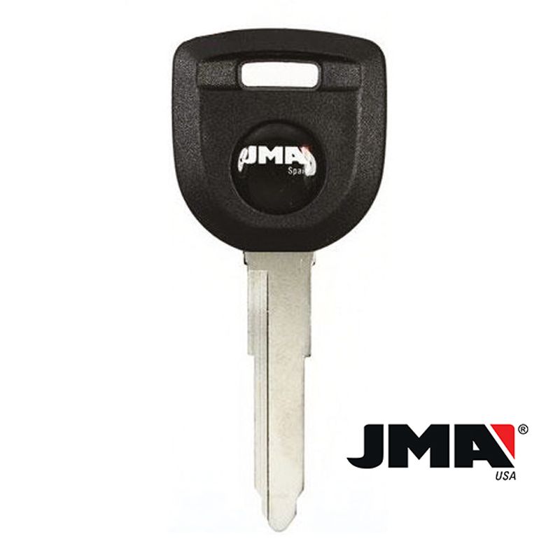 TP33MAZ-11D.P2, JMA Transporter Car Key, MZ34PT, Plastic Black Head