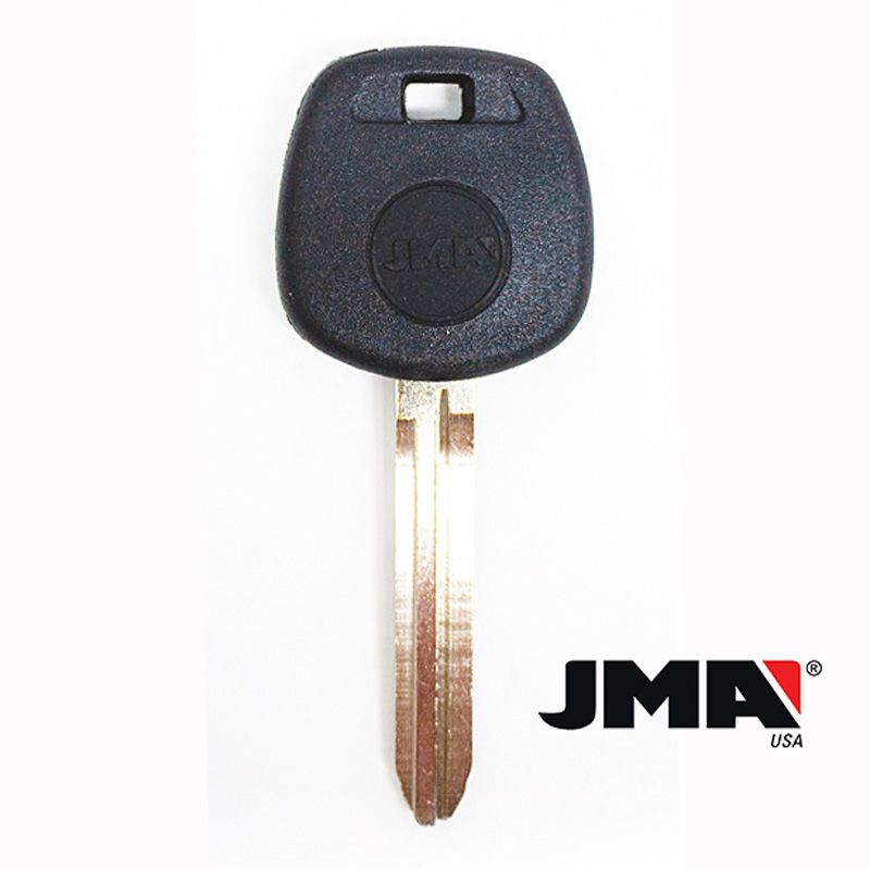 TP07TOYO-15.P, JMA Transporter Car Key, TOY43PT, Plastic Black Head