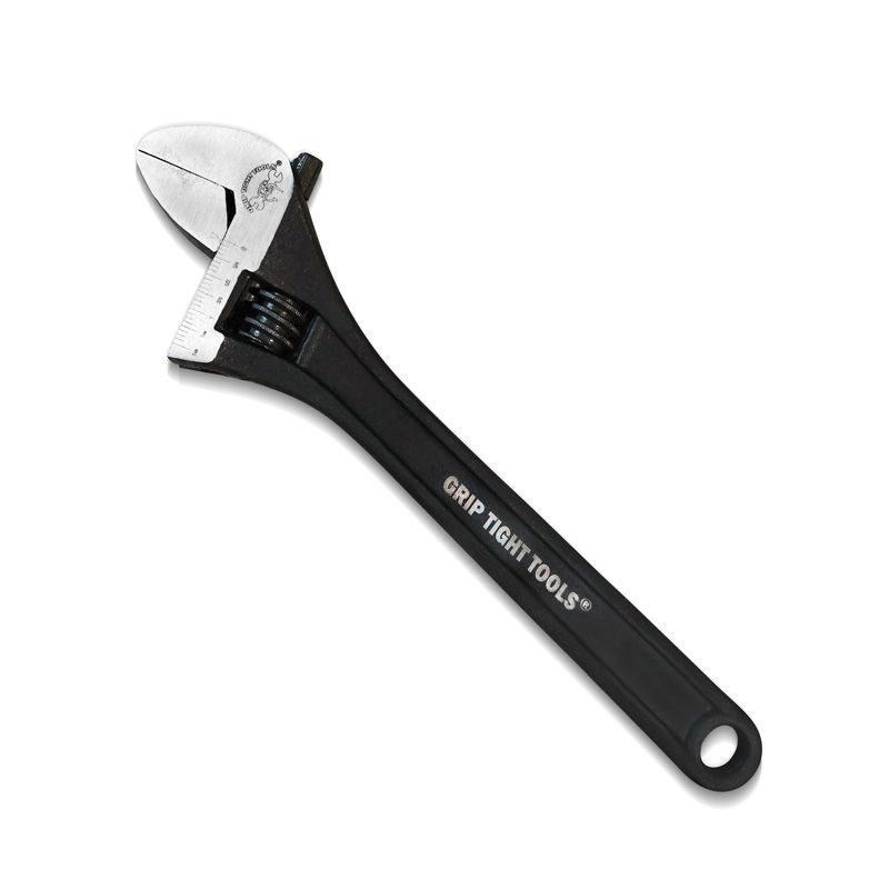 10" Classic Adjustable Wrench, Black Oxide Steel Adjustable Wrench