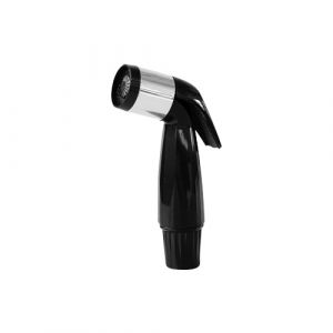 Kitchen Faucet Sprayer Head, White Hose, Clip, Washers, Plumb Tech, Black Kitchen Faucet Sprayer