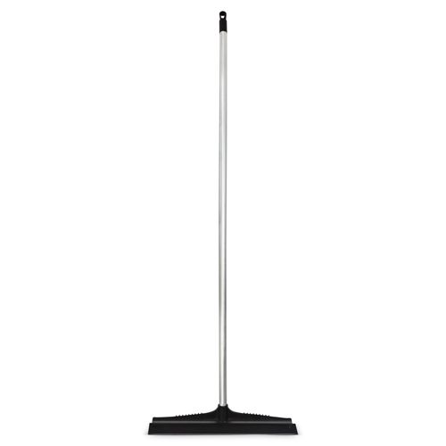 Professional Floor Scrubbing Squeegee with 4' Handle, by Power Clean
